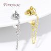 DIY Bracelets Accessories 18K Gold Plated Strong Magnetic Clasps Heart Magnet End Clasp Connectors For Jewelry Making Fittings