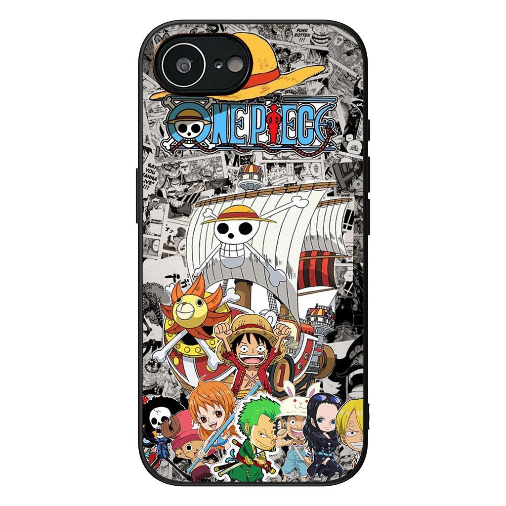 Cover for Apple iPhone 16 15 14 Plus 13 12 Mini 17 Pro Max + ProMax 16E Air Phone Case One Nico Robin Pieces Luffy Zoro