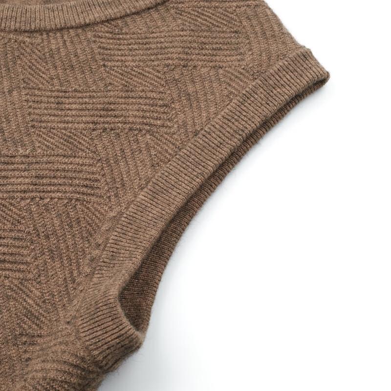 Hengyuanxiang Men's V-Neck Knitted Vest