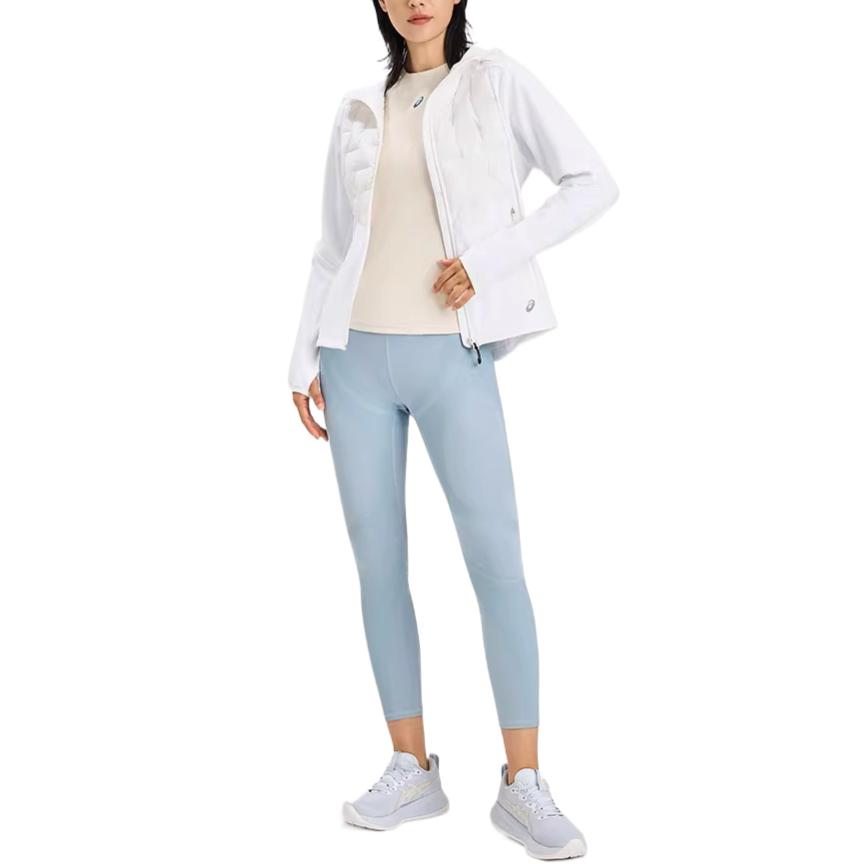 ASICS Solid Color Tight Elastic Support Sports Long Pants Women bottoms 2012D387-400