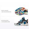 Kids Non-Slip Shock Absorbing Durable Low-Top Basketball Shoes Kids Sneaker Sea-Blue 312341120-5