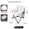 Adjustable Moon Folding Chair: Portable Multi-Gear Outdoor Recliner