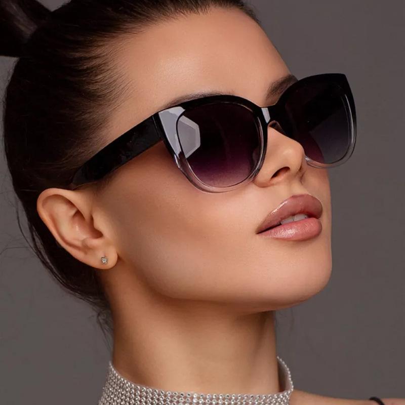 New Cat Eye Street Style Sunglasses - European American High-End Fashion & Sun Protection