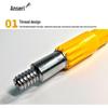 Ansell Stainless Steel Roller Brush Extension Pole