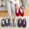 Anti-slip Thicken Plush Socks Knitted Sleeping Socks Soft Coral Fleece Socks  Girls