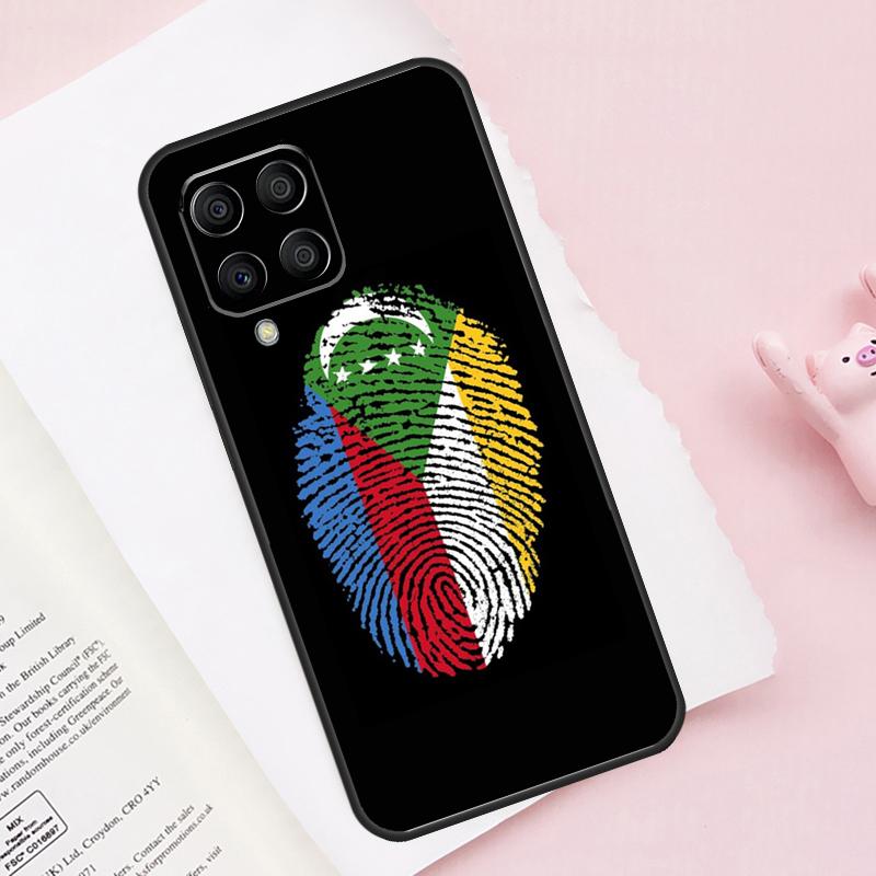 Чехол-флаг Коморских островов для Samsung Galaxy M16 M36 M56 M21 M20 M23 M31 M11 M54 M14 M34 M13 M52 M32 M12 M15 M55 Samsung M35