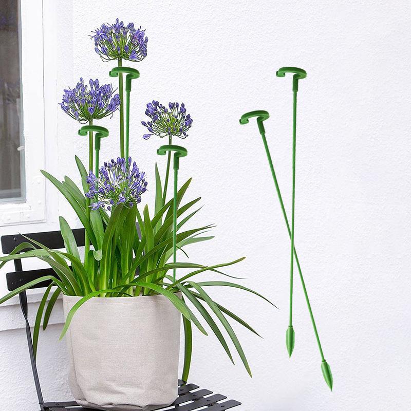 Plastic Plant Support Rods Branch Upright Aid Flower Modeling Support Pole Fleshy Butterflies Orchid Holder Gardening Accessory