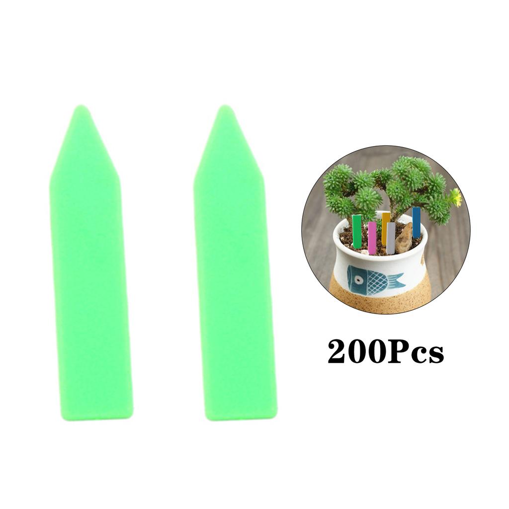 200pcs PVC Plant Labels Plant Labels Waterproof Flower Pot Plant Labels Stake Gardener Plant Labels Outdoor Garden Plant Labels