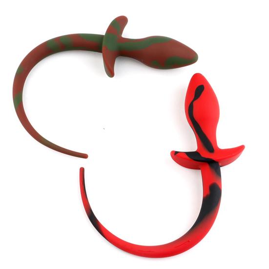 Utile plug stimolatore di testa Giocattolo sessuale igienico completo per la stimolazione della coda di volpe Plug di testa per la camera da letto