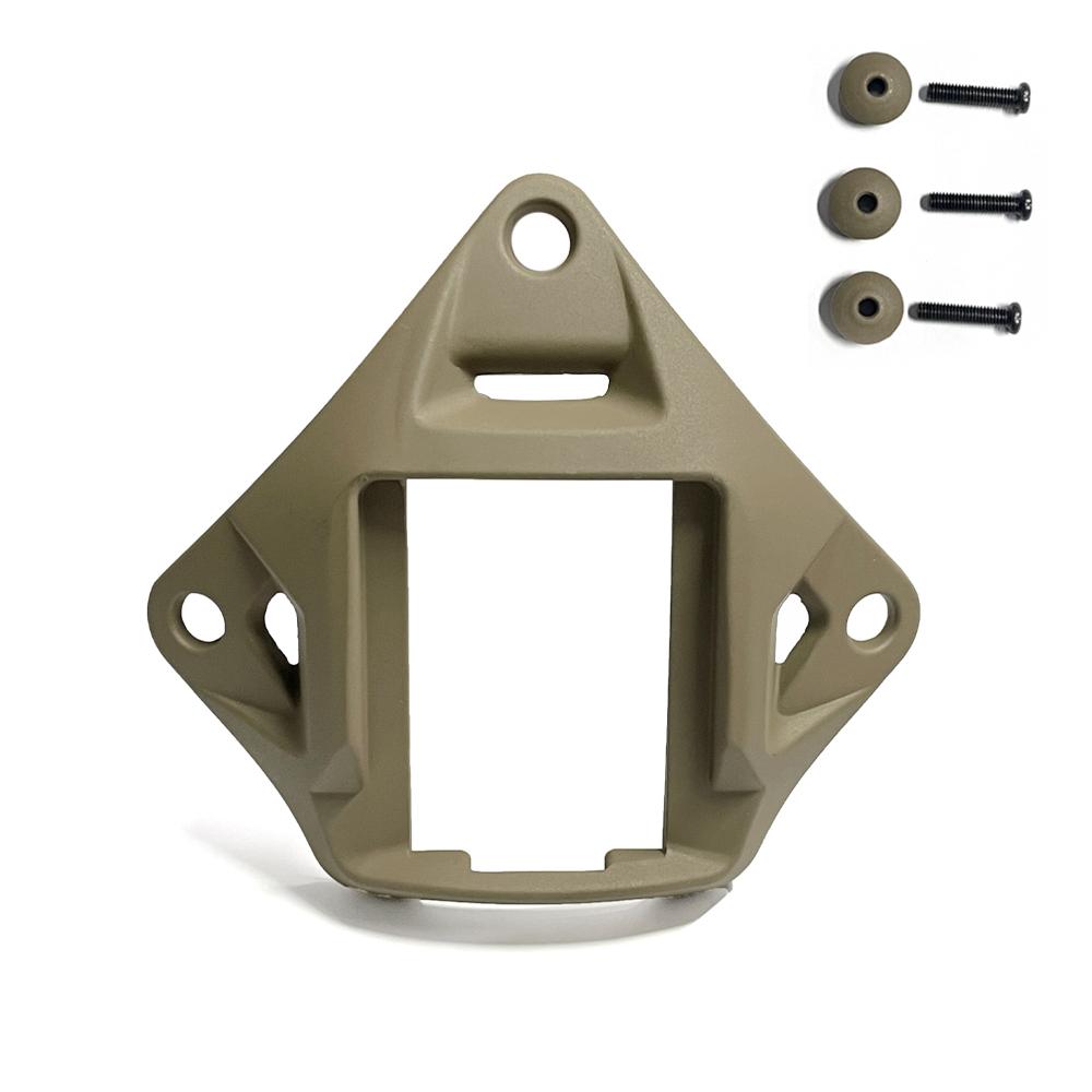 Tactical Helmet Frame Mount NVG Shroud Aluminum Adapter 3 Hole Skeleton Mount ARC Rail For FAST MICH Helmet Accessorie