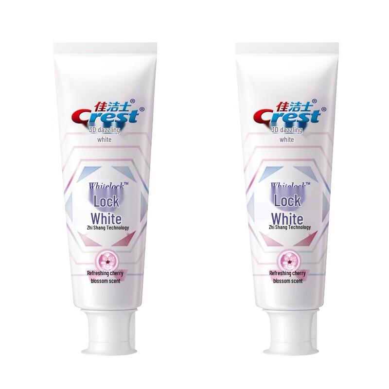 Crest Lock White Ultimate Cherry Blossom Whitening Toothpaste