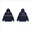 Stu Unisex Hooded Zip-Up Sweatshirt With Letter Print Fleece-Lined Oversized Fit Winter Casual Wear
