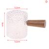 50ml 80ml 100ml Wood Handle Glass Espresso Measuring Cup Double/Single Mouth Milk Jug Coffee Supplies Clear Kitchen Measure Mug