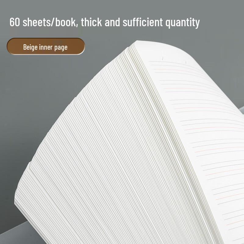 M&G B5 26-Hole Lined Loose-Leaf Notebook