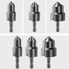 Tungsten Carbide Blad Stepped Drill Bit Chamfer Tool for Water Pipe Repair with Ergonomic Handle and 20mm 25mm 32mm Size