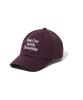 MILLO ARCHIVE Holiday Signature Ball Cap [Burgundy]