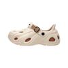 Hole shoes for men, outdoor non-slip and non-smelly, soft-soled feet, wading beach sandals, breathable thick-soled cool slippers for men