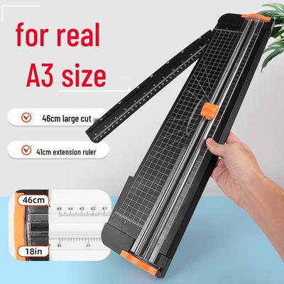 Portable 46CM A3 Large Paper Cutter with Plastic Base