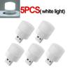 50/2Pcs Portable Mini Night Light Eye Protection USB Plug LED Lamps Book Reading Lights Computer Mobile Power Plug-in Night Lamp