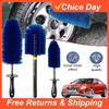 Auto Motorcycle Washing Tool Car Wheel Multifunction Cleaning Brush Long Soft Handle Rim Hub Microfiber Brush Tire Detail Amagi