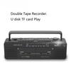F-539 Doppio Nastro Radio Campus Studenti Apprendimento Lingua Straniera Karaoke Tpeater Registratore a Cassette
