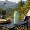 Portable Silicone Bottle for Travel 600ml Foldable Water Bottle, Food Grade Telescopic Lightweight Outdoor Cycling Container Hiking Fitness Cup Office