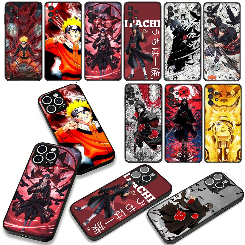 Itachi Uchiha Naruto Akatsuki Phone Cover Case for Apple iPhone 16 15 14 Plus 13 12 Mini 17 Pro Max + ProMax 16E Air 16+ Casing