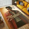 Michael Jackson Area Rug Carpet For Bedroom Game Playroom Living Room Nonslip Sofa Office Home Decor Doormat Christmas Gift C3163