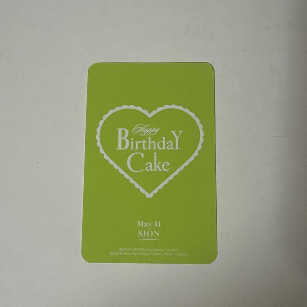 [USED] Shion trading card birthday cake birthday