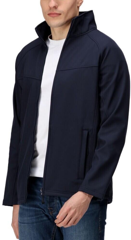 Jacket Regatta TRA642 Uproar Softshell Mens Jacket Navy
