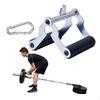 V Bar Handle LAT Pulldown Attachment Solid Heavy Duty Double D Row for Weight Fitness Gym