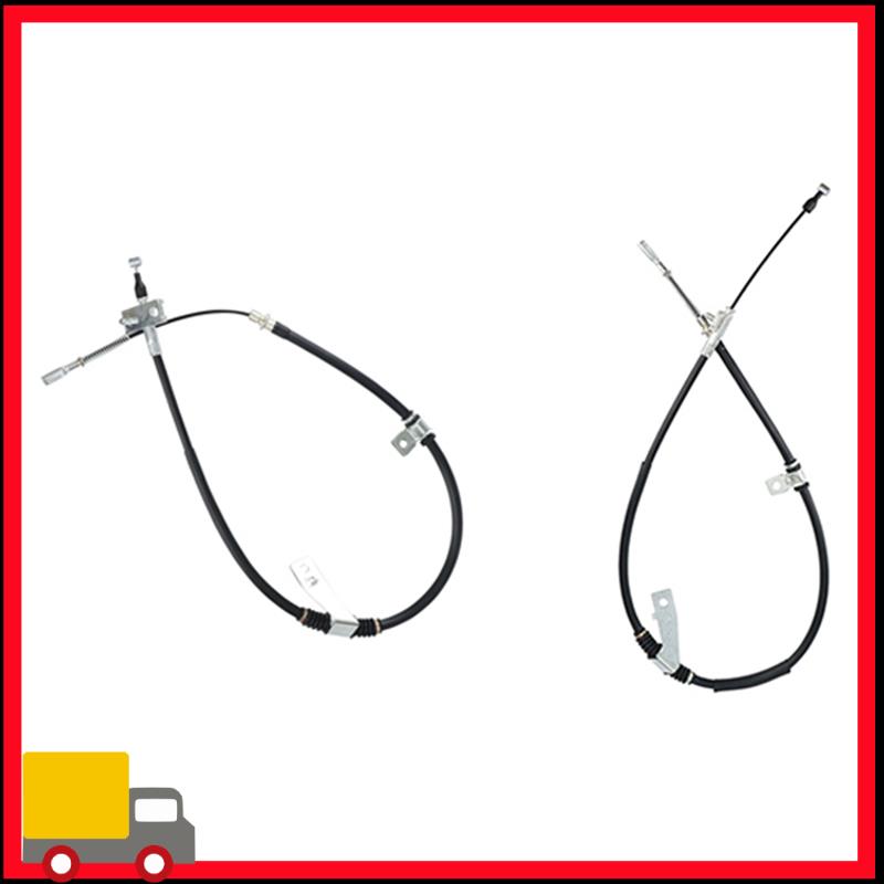 Popular 1Pair Rear Parking Brake Cable 4902009203 4901009204 For Ssangyong Actyon Kyron BlackSilver