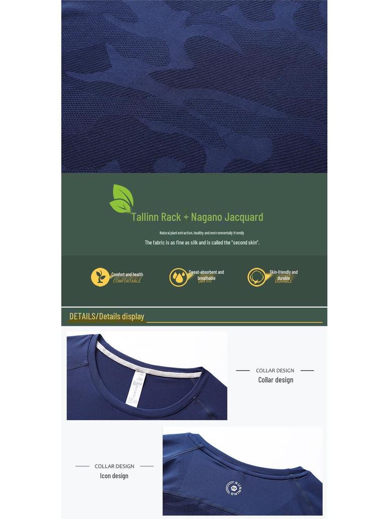 Unisex Quick-Dry Marathon T-Shirt & Track Suit - Short Sleeve, Team Uniform for Running and Fitness