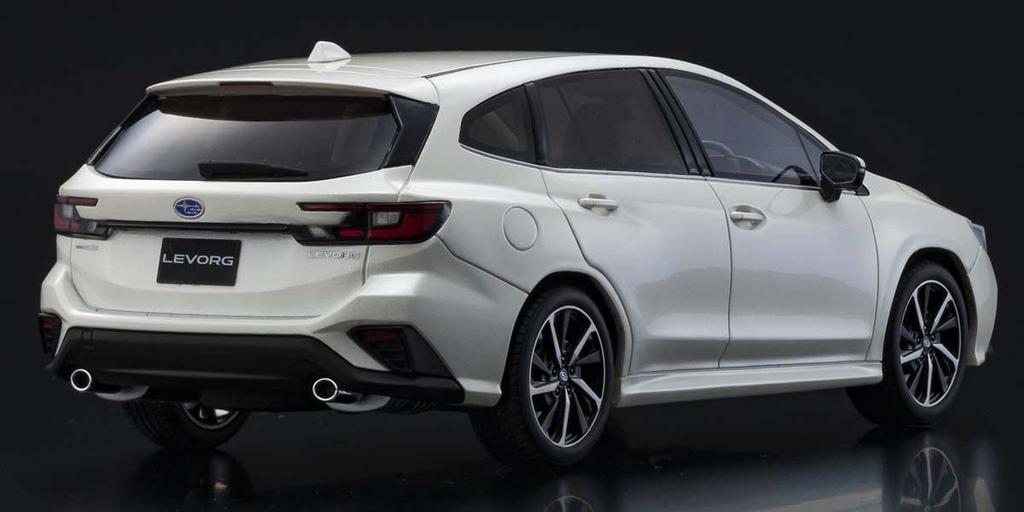 Kyosyo samurai SUBARU Levorg EX Bílý Hotový produkt KSR18055W 1/18 GT-H