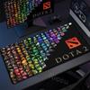 Anime Mauspads DOTA 2 Gummi Teppich Computerspiel Zubehör Groß Rutschfest Tapis De Souris Mauspads Schreibtischunterlage Schreibtischschutz