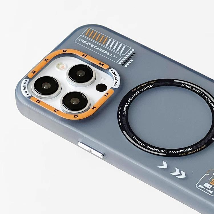 Frosted Skin Magnetic Attraction Suitable for Iphone15 Mobile Phone Case Apple 14promax with Packaging Silicone Soft 16 Tide Brand