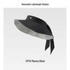 Beneunder Women's Portable Open-Top Sun Protection Fisherman Hat