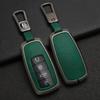 Styling Mouldings Alloy + Leather Car Key Fob Cover Case Shell Chain For Chery Omoda C5 5 fx 7 8 pro plus 2022 2023 Remote Key P