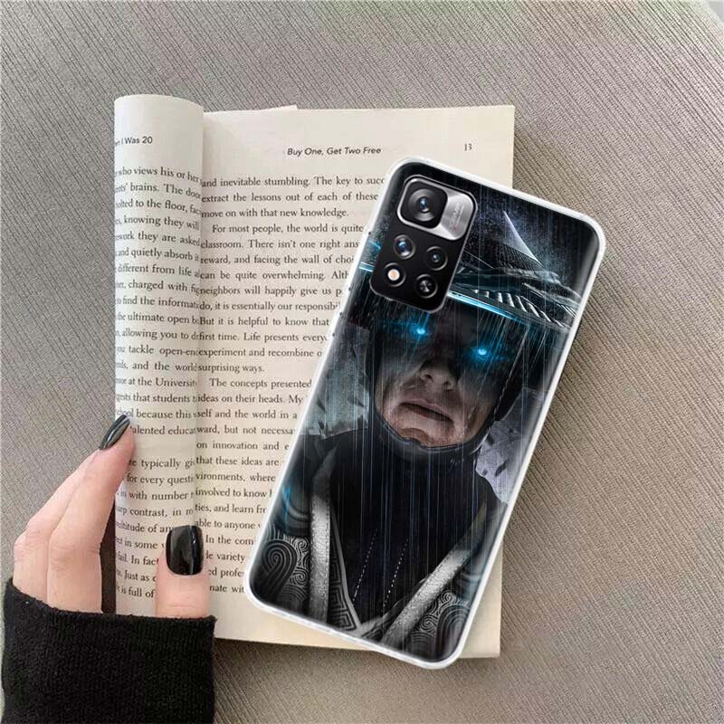 Mortal Kombat Phone Case For Xiaomi Redmi Note 11 12 14 13 Pro Plus 5G 14S 4G 12S 10 10S 11T Pro 11S 11E Coque Fundas TPU