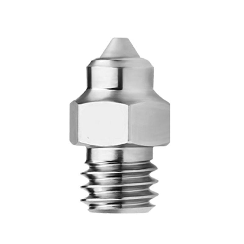 Bimetallic 3D Printer Nozzle HighTemperature Resist Wear Resistant For K1 Volcano/E3DV6/MK8/Neptune 0.4mm 0.6mm 0.8mm