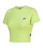 UFC SPORT Ufc Women'S Physical Crop Fit Short Sleeve T-Shirt Lime U2Ssw2233Lm