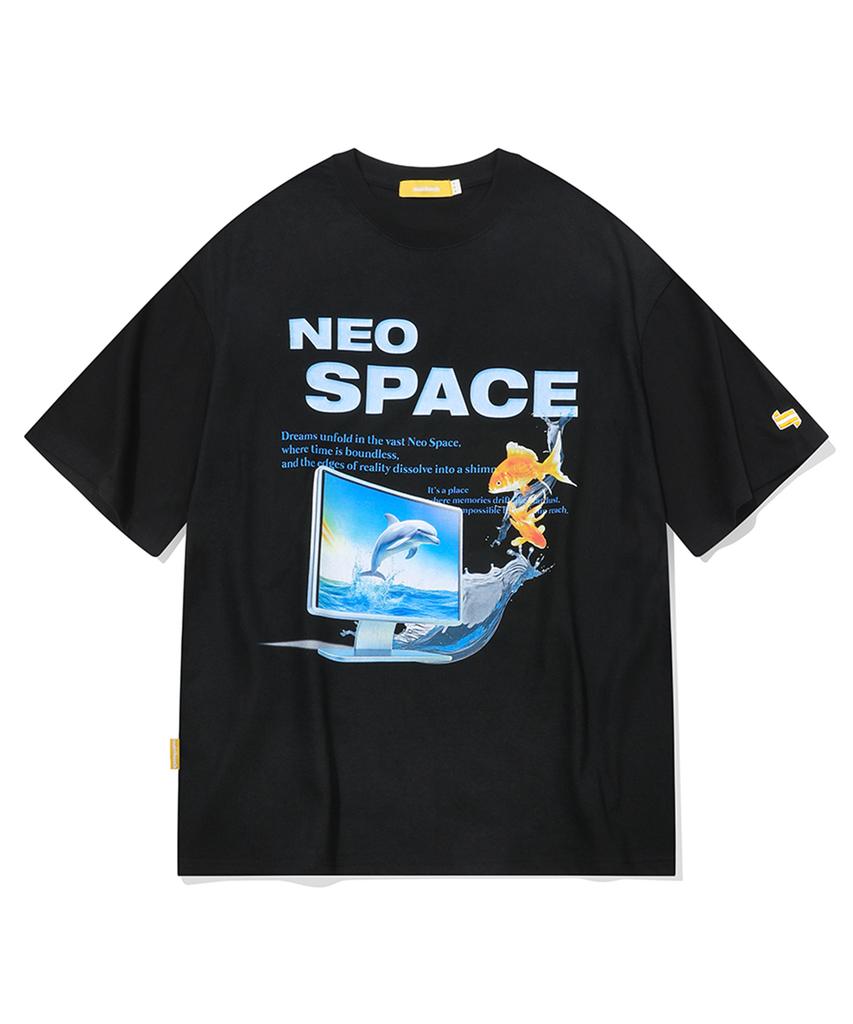 MAINBOOTH Neo Space T-Shirt(Black)