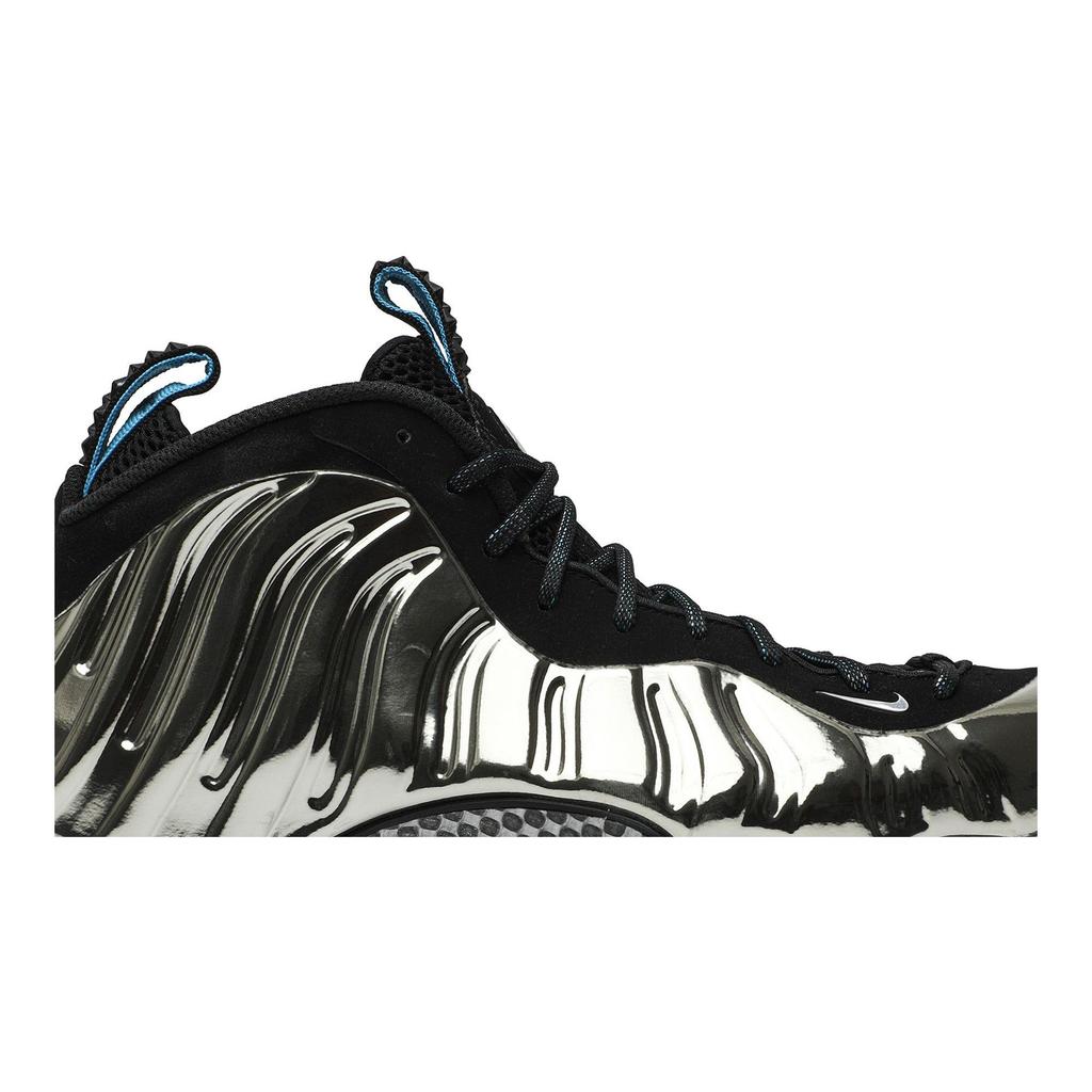 Nike Air Foamposite One QS 'All-Star - Chromeposite' (Unisex) Silver / Silver-Black Basketball Shoes 744306 001