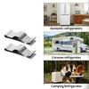 2pcs Sensor Retention Clips 633734 for Refrigerators Offering Firm Hold & Hassle Free Setup for Precise Monitoring