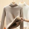 Turtleneck Sweater Women Winter Cashmere Jumpers Knit Female Long Sleeve Thick Loose Pullover