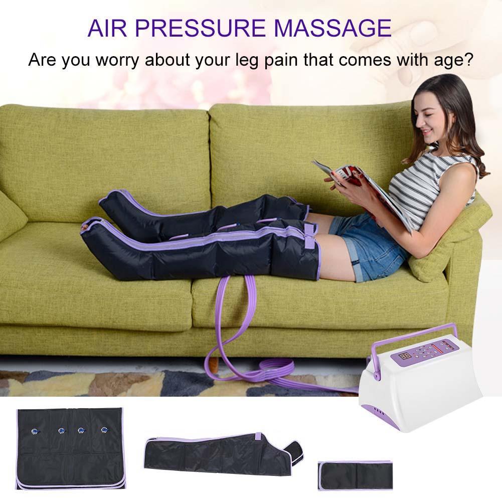 Air Circle Compression Leg Arm Cuff Body Massager Circulation Leg Wraps Pain Release Therapy
