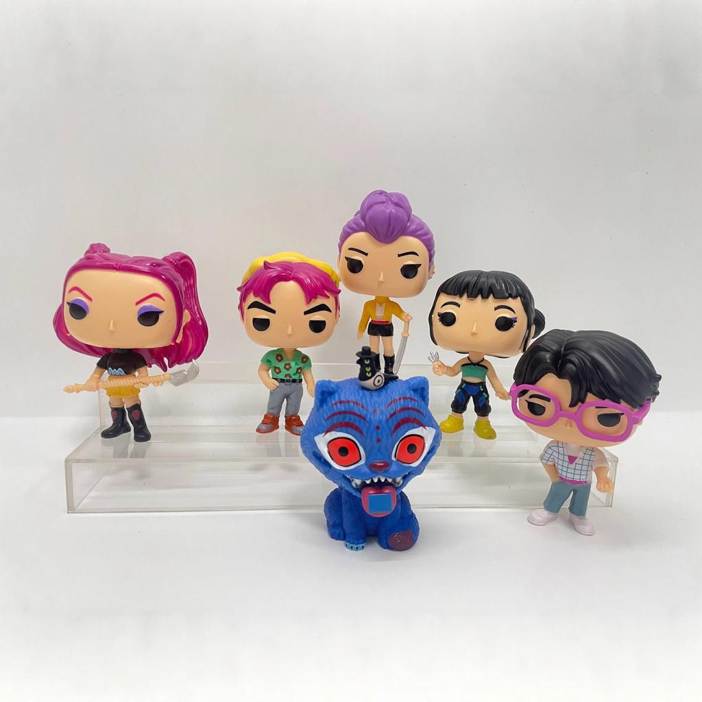 

Kpop Demon Hunters Pvc Figure Collectible Set For Fans And Display Style B