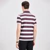 [Tri Vinegar Fiber+Mulberry Silk] Light Luxury Business Short-sleeved POLO Shirt Men's Flip Collar Contrast Striped T-shirt