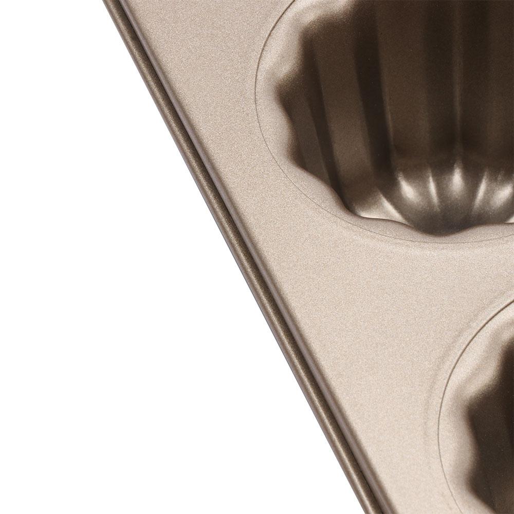 Muffin Non-Stick Carbon Steel French Custard Canele Mold Baking Tool Cannele Mould Cake Pan