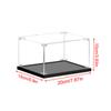 Acrylic Display Case for Collectibles Assemble Clear Dustproof Display Box for Action Figures Model Doll Toys Display Home Storage Case